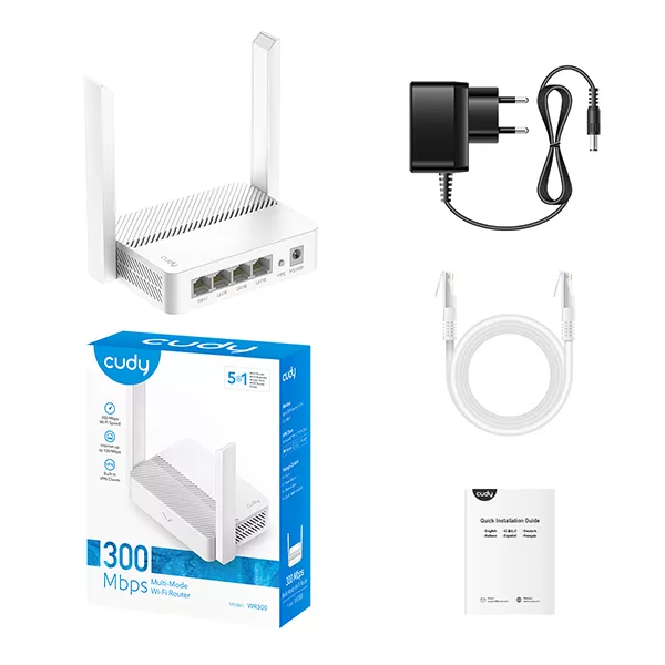 روتر بیسیم کیودی مدل WR300