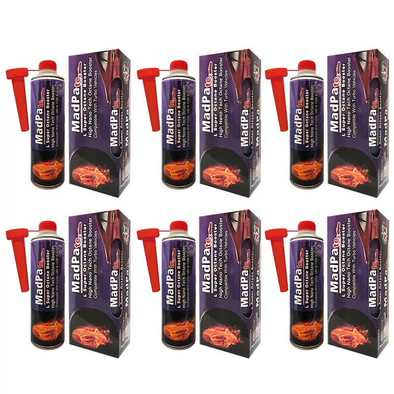 مکمل سوخت گروه مدپا مدل لارج سوپر اکتان بوستر حجم 480 میلی لیتر بسته 6 عددی