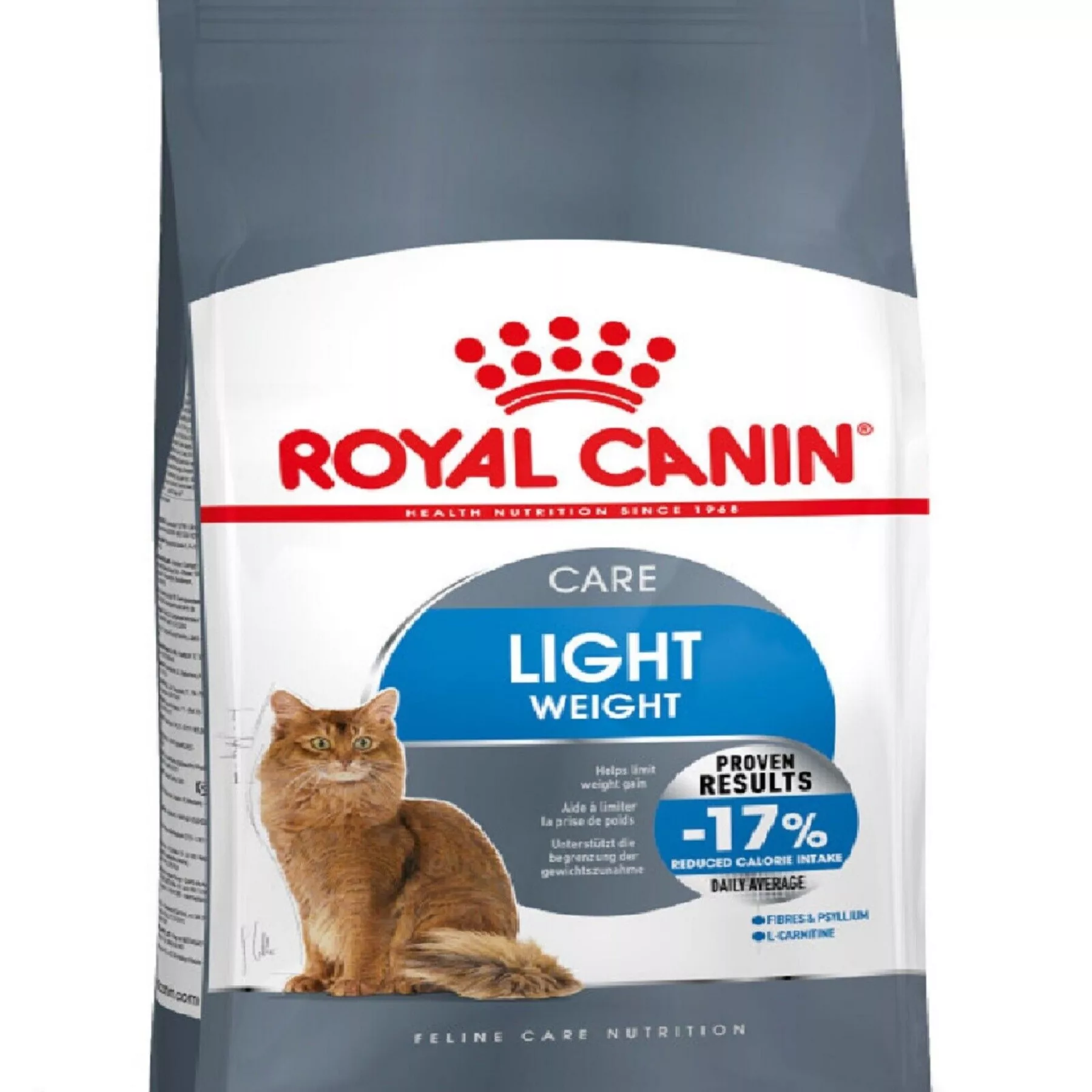 غذا خشک گربه رویال کنین مدل light weight care وزن 1.5 کیلوگرم