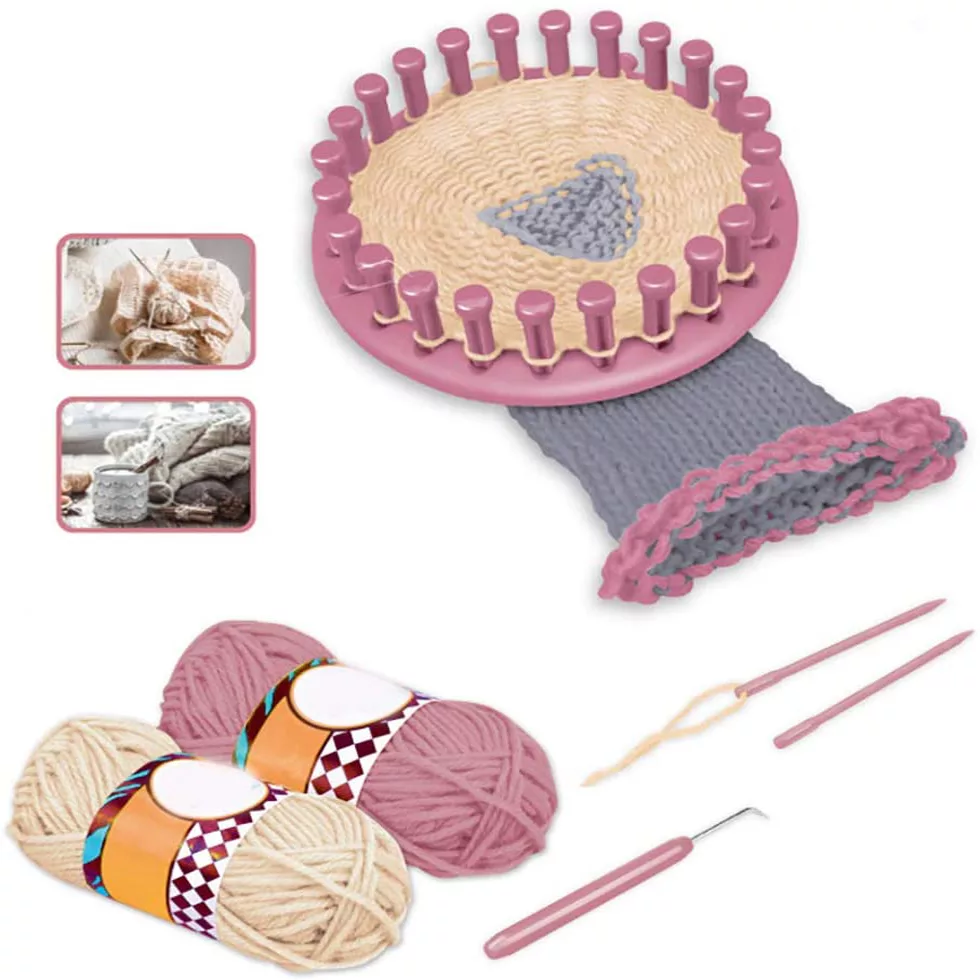 ست اسباب بازی لوازم خانه مدل دستگاه بافتنی