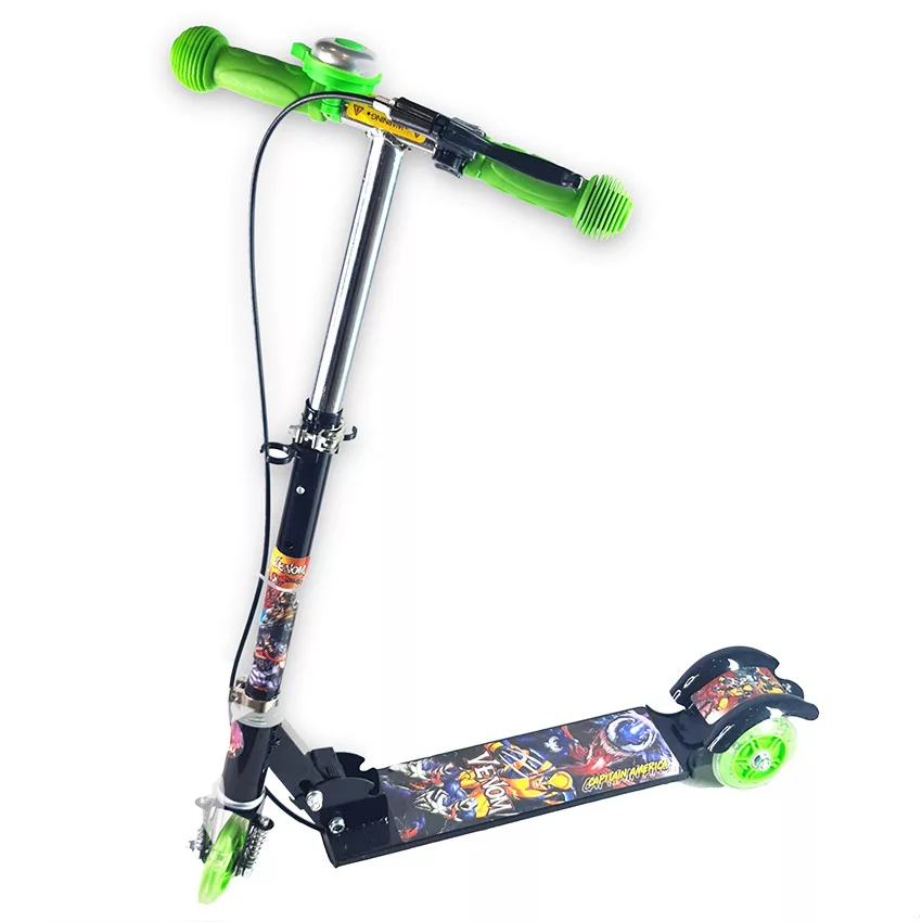 اسکوتر کودک مدل تاشو قهرمانان کد 1001