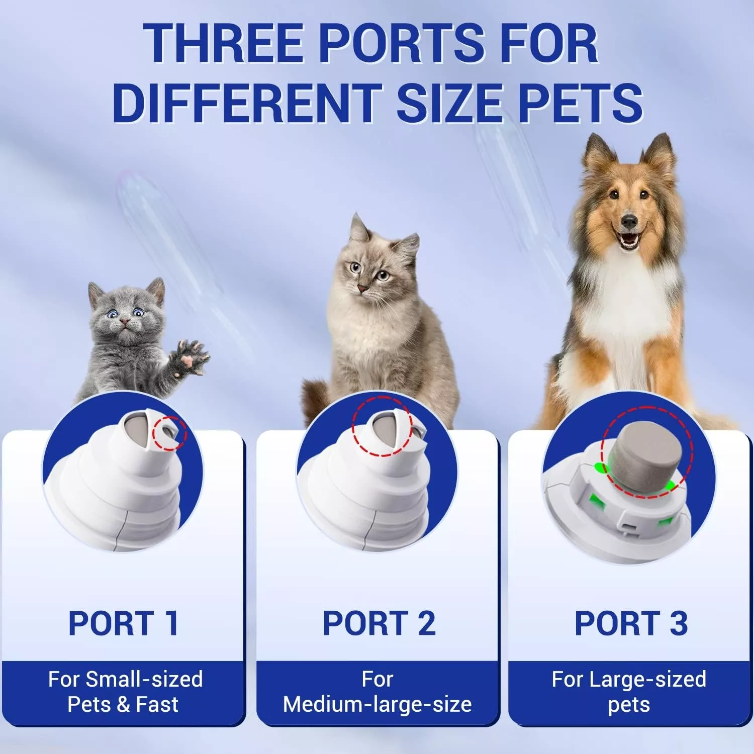 ناخن گیر و سوهان شارژی حیوانات مدل 2in1pet nail polisher