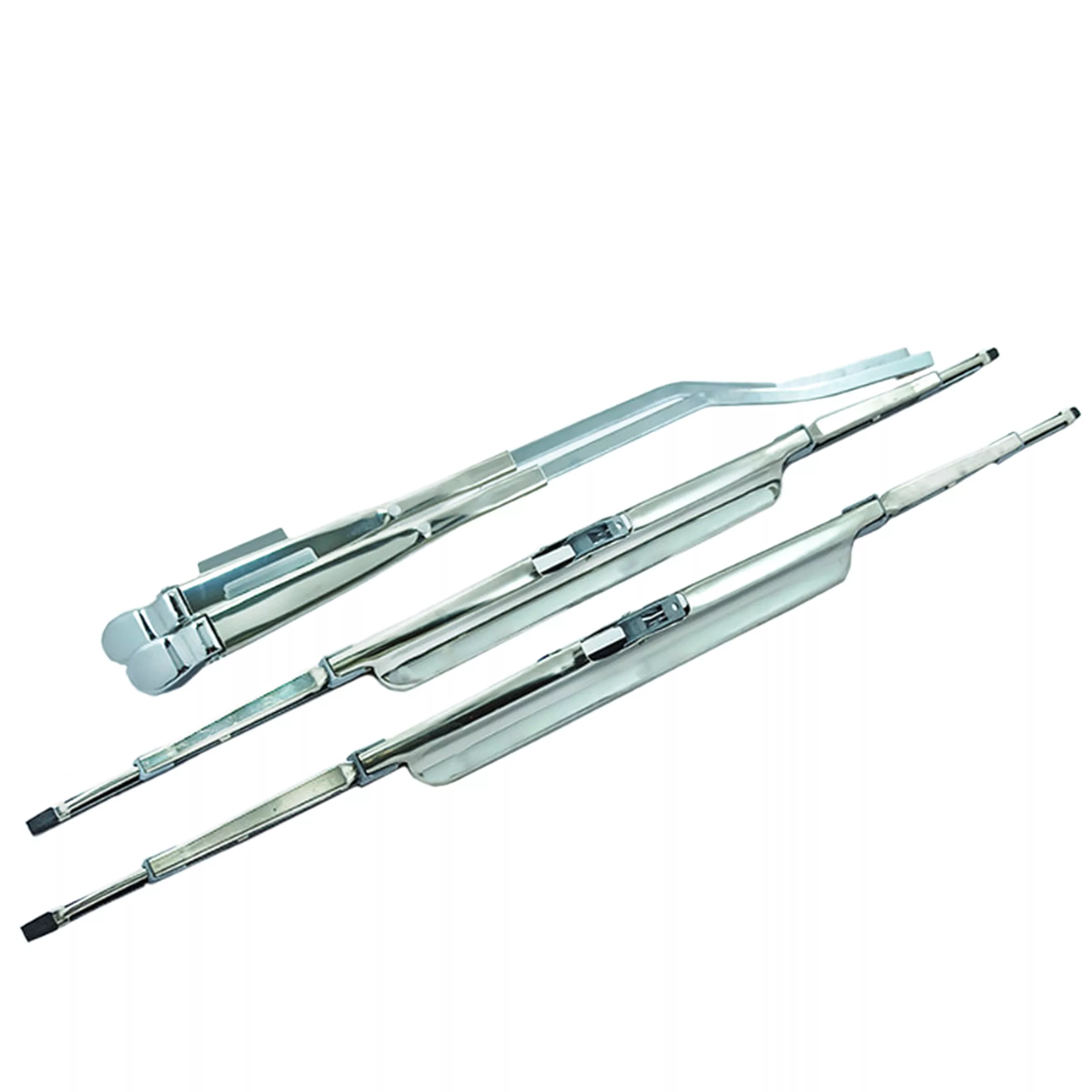تیغه و بازویی برف پاک کن پنگوئن مدل استیل مناسب برای پیکان انژکتور مجموعه 4 عددی