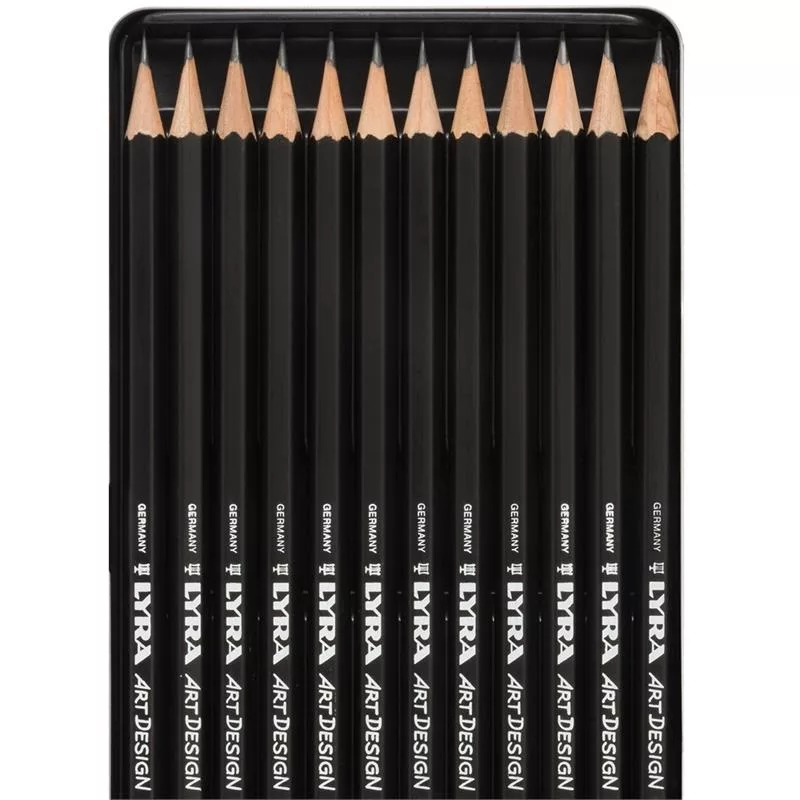 مداد طراحی لیرا مدل art design مجموعه 12 عددی