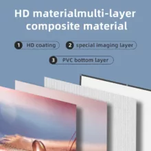 مینی ویدئو پروژکتور مدل  VP115 به همراه پرده نمایش