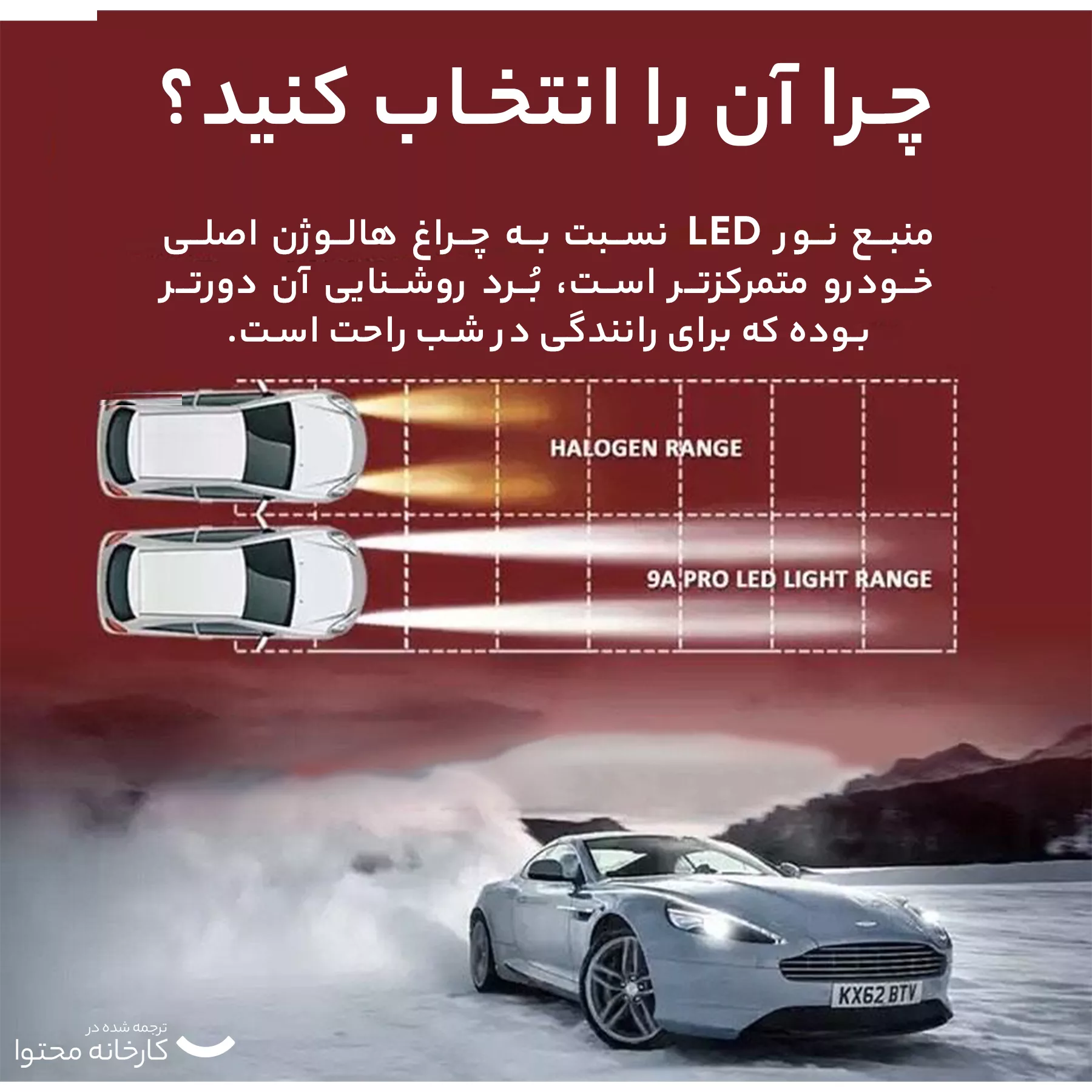 هدلایت کانپکس مدل M8 PRO پایه H1 بسته دو عددی