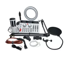 میکروفون کندانسر کد BM7000 به همراه کارت صدا