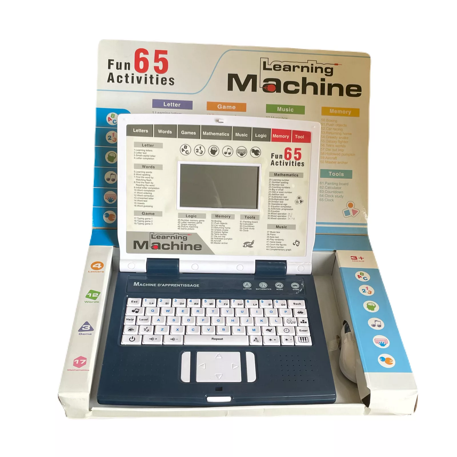 بازی آموزشی مدل لپ تاپ زبان انگلیسی کد BT-271E