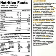 پودر ایزو وی دوبیس - 1500 گرم