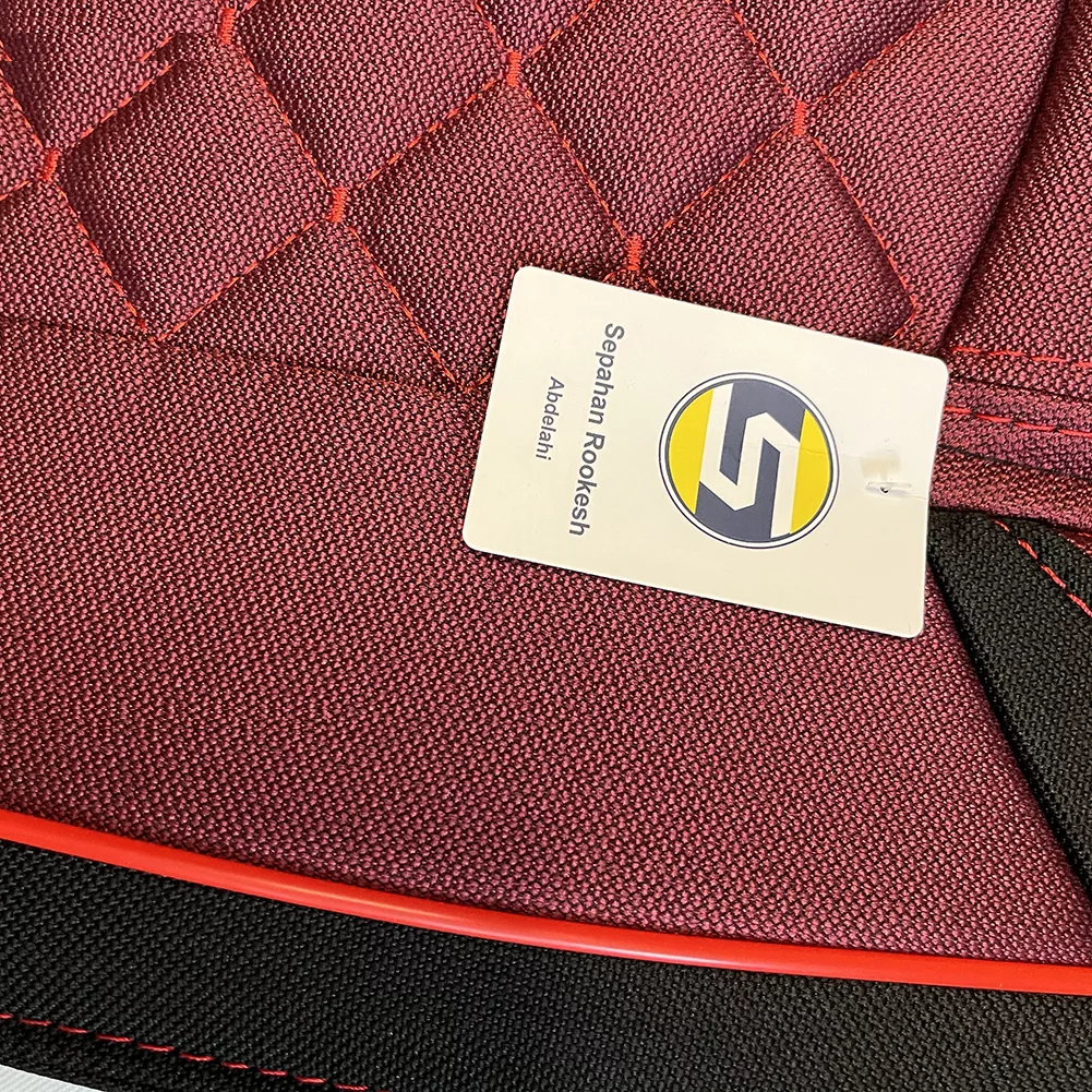 ست کامل روکش صندلی خودرو سپاهان روکش مدل DR-240 مناسب برای پراید 141 و پراید هاچ بک