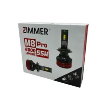 هدلایت لامپ خودرو زیمر مدل M8 PRO پایه H4 بسته دو عددی