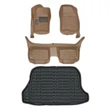 کفپوش پنج بعدی خودرو پانیذ مدل EVA مناسب برای ام وی ام X22 به همراه کفپوش صندوق