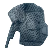 کفپوش 5 بعدی خودرو مدل Ts چرم گلدوزی مناسب برای تارا