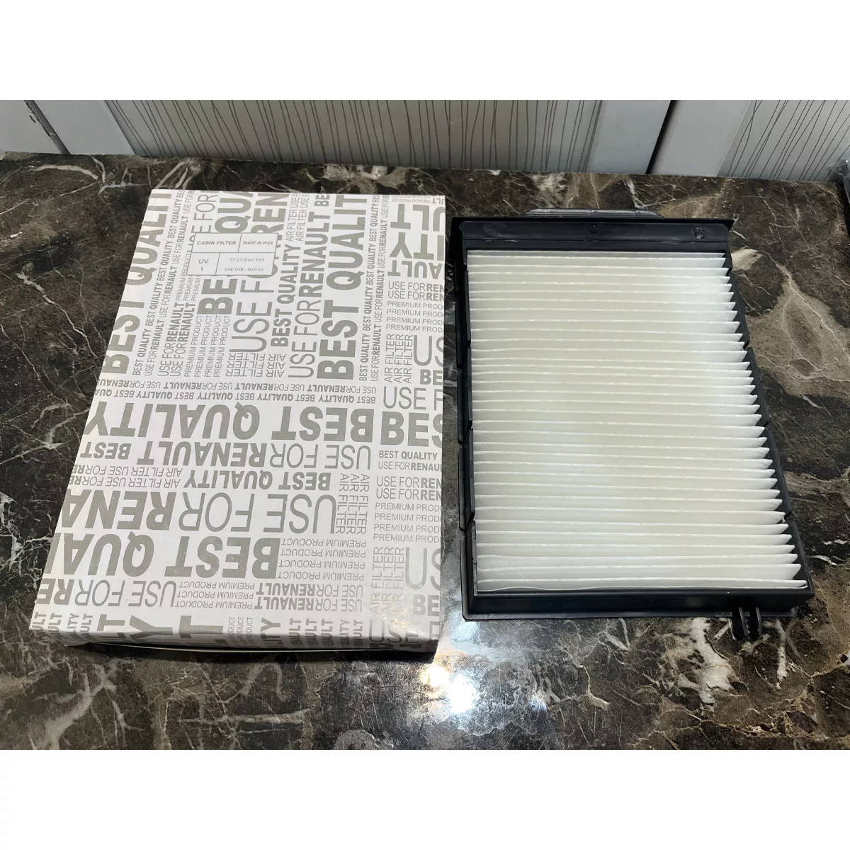 فیلتر کابین رنو مدل MAN مناسب برای رنو مگان بسته 24 عددی