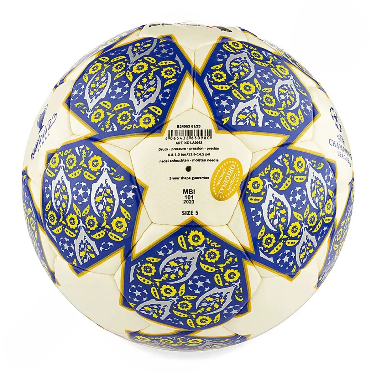 توپ فوتبال مدل پاکستانی دوختی کد CHAMPIONS 2023 New