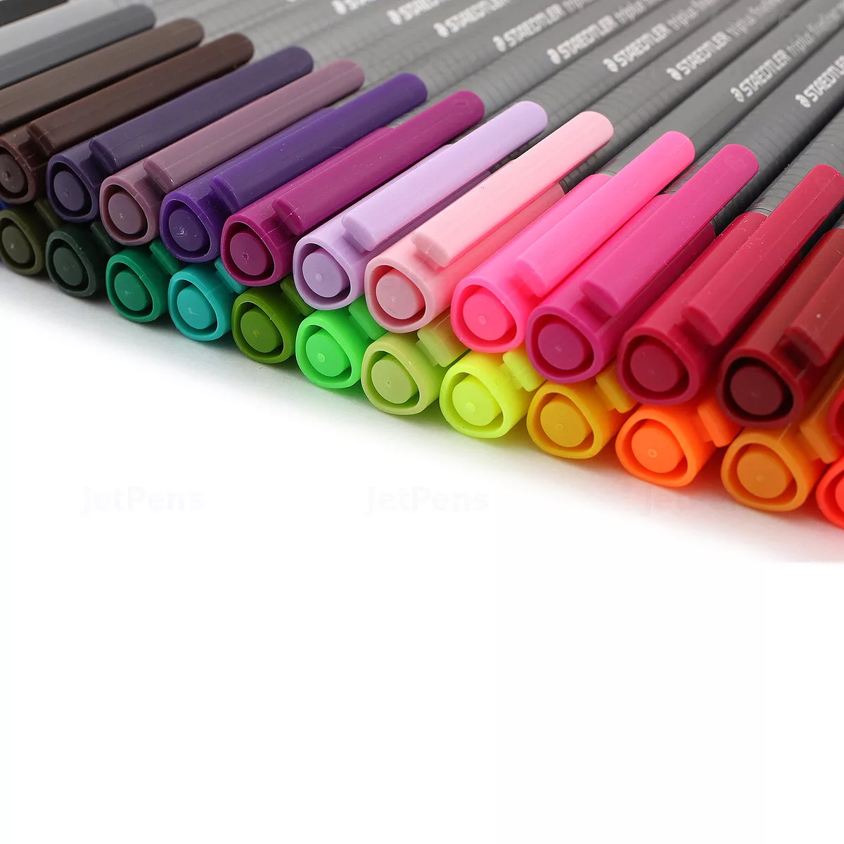 روان نویس استدلر کد 334RU48 مدل Triplus Fineliner Brilliant Colours بسته 48 عددی