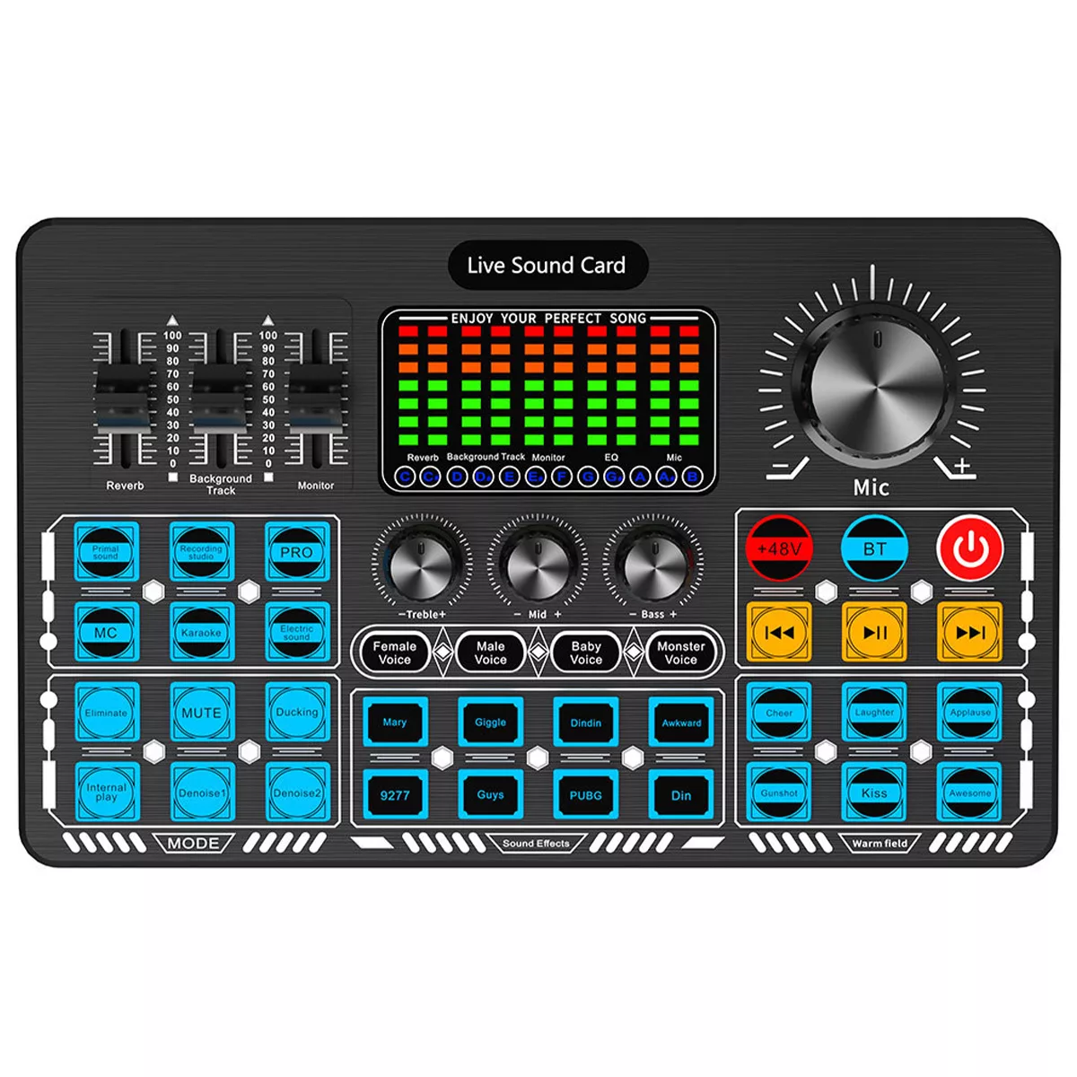 کارت صدا استودیو مدل Q6S-48V BIT