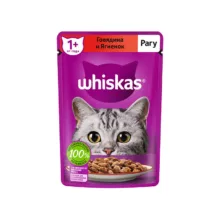 غذای پوچ گربه ویسکاس مدل گاو و بره وزن 85 گرم بسته 10 عددی