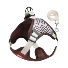 ست قلاده کتفی و بند قلاده سگ و گربه دی ام ام کد DM33 M