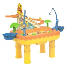 اسباب بازی مدل پله و سرسره و استخر ماهیگیری موزیکال کد 656