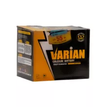 باتری اتمی خودرو صبا باتری مدل 55 آمپر واریان