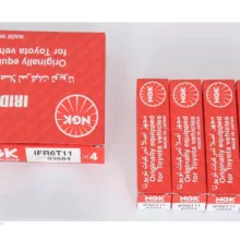 شمع خودرو ان جی کی مدل IFR6T-11 93684 پایه کوتاه سوزنی ایریدیوم بسته 4 عددی