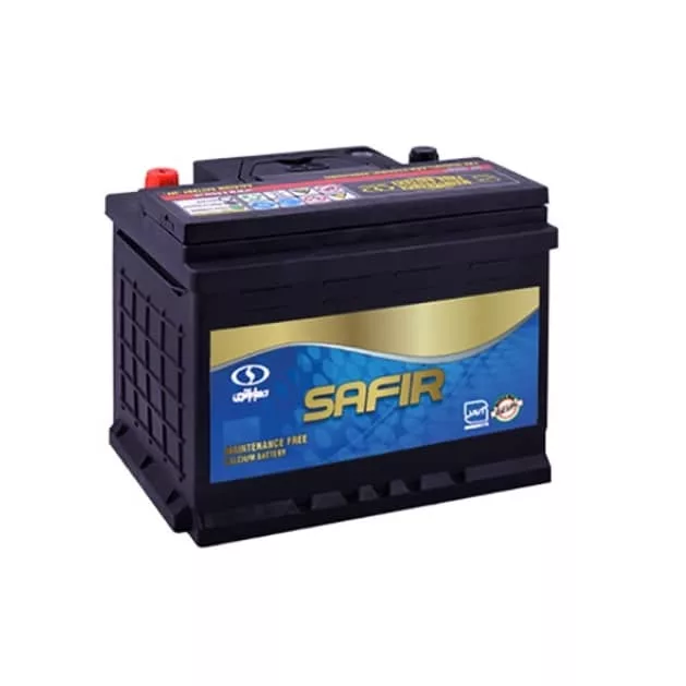 باتری خودرو صبا باتری مدل ۵۵ آمپر سیلد اتمی