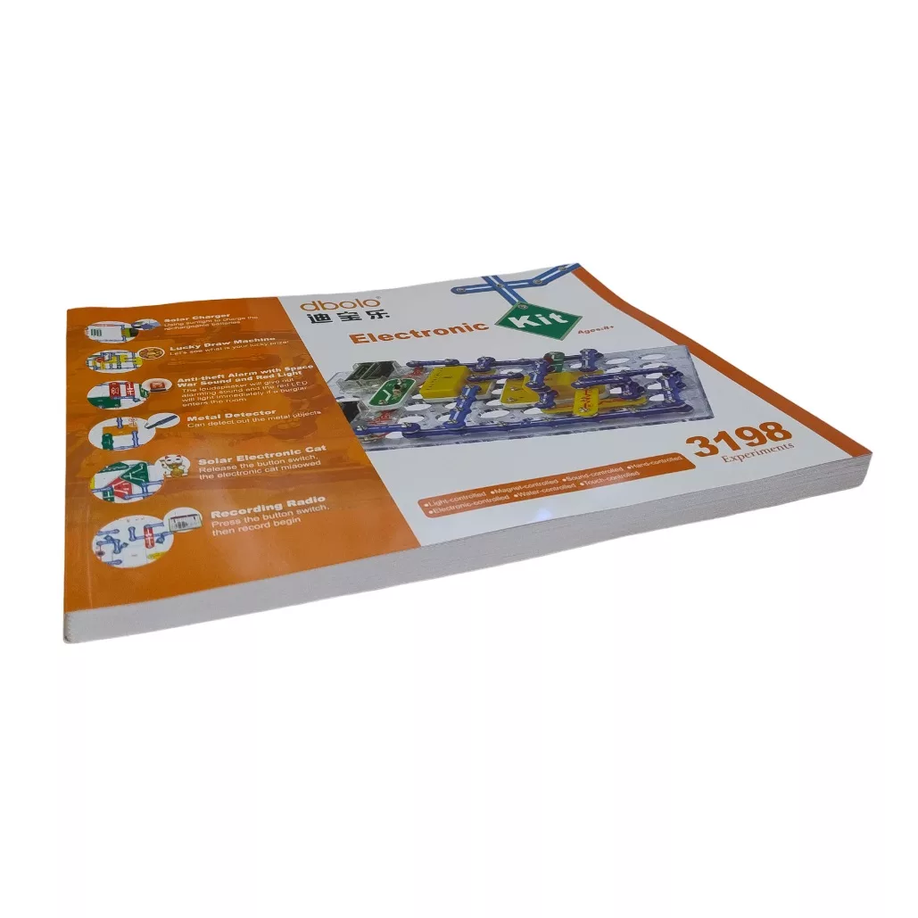 بازی آموزشی دبلو مدل کیت الکترونیک طرح 3198 آزمایش