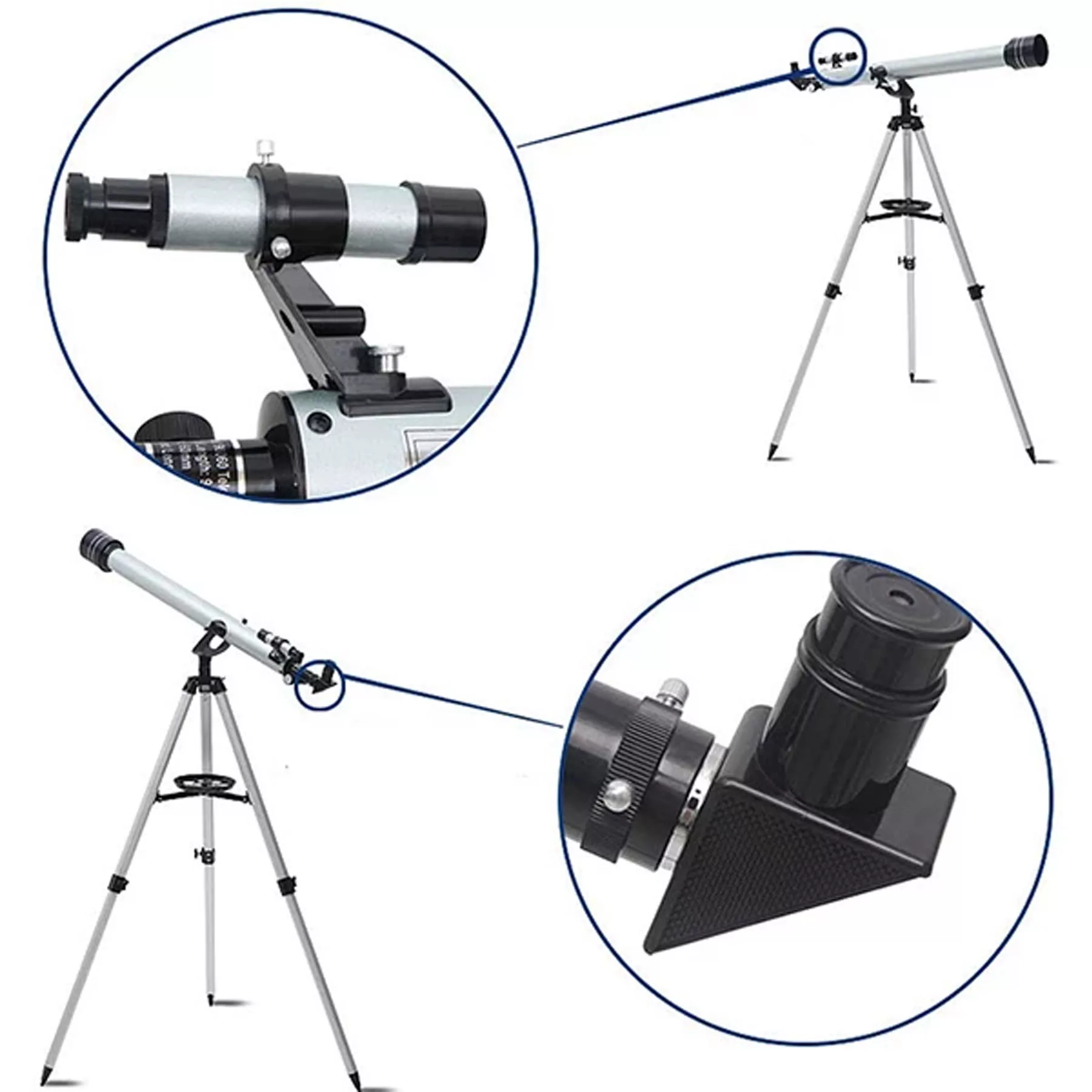 تلسکوپ کامار مدل گالیله ای CRG 525x New به همراه سه پایه