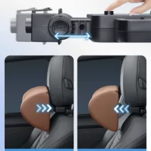 پشت گردنی صندلی خودرو مدل P-UNIAMACS079 به همراه نگهدارنده گوشی