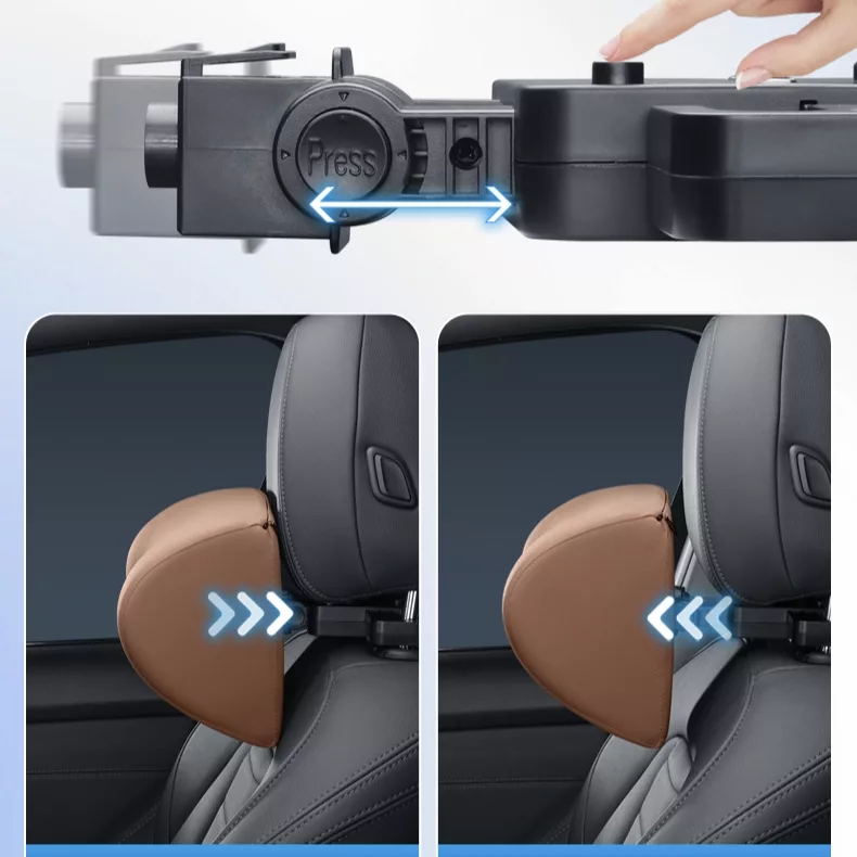 پشت گردنی صندلی خودرو مدل P-UNIAMACS079 به همراه نگهدارنده گوشی