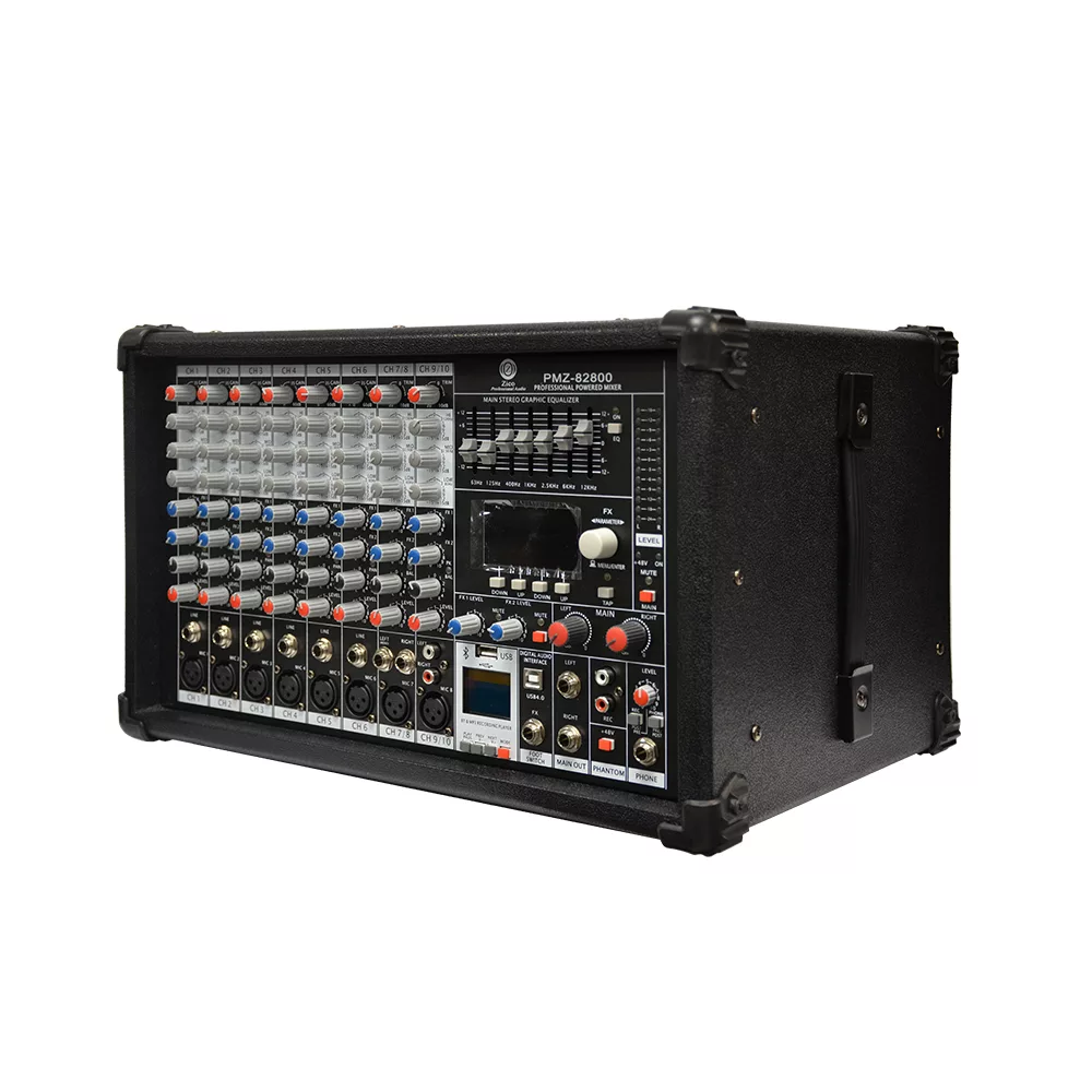 پاورمیکسر 2 کانال زیکو مدل PMZ-82800