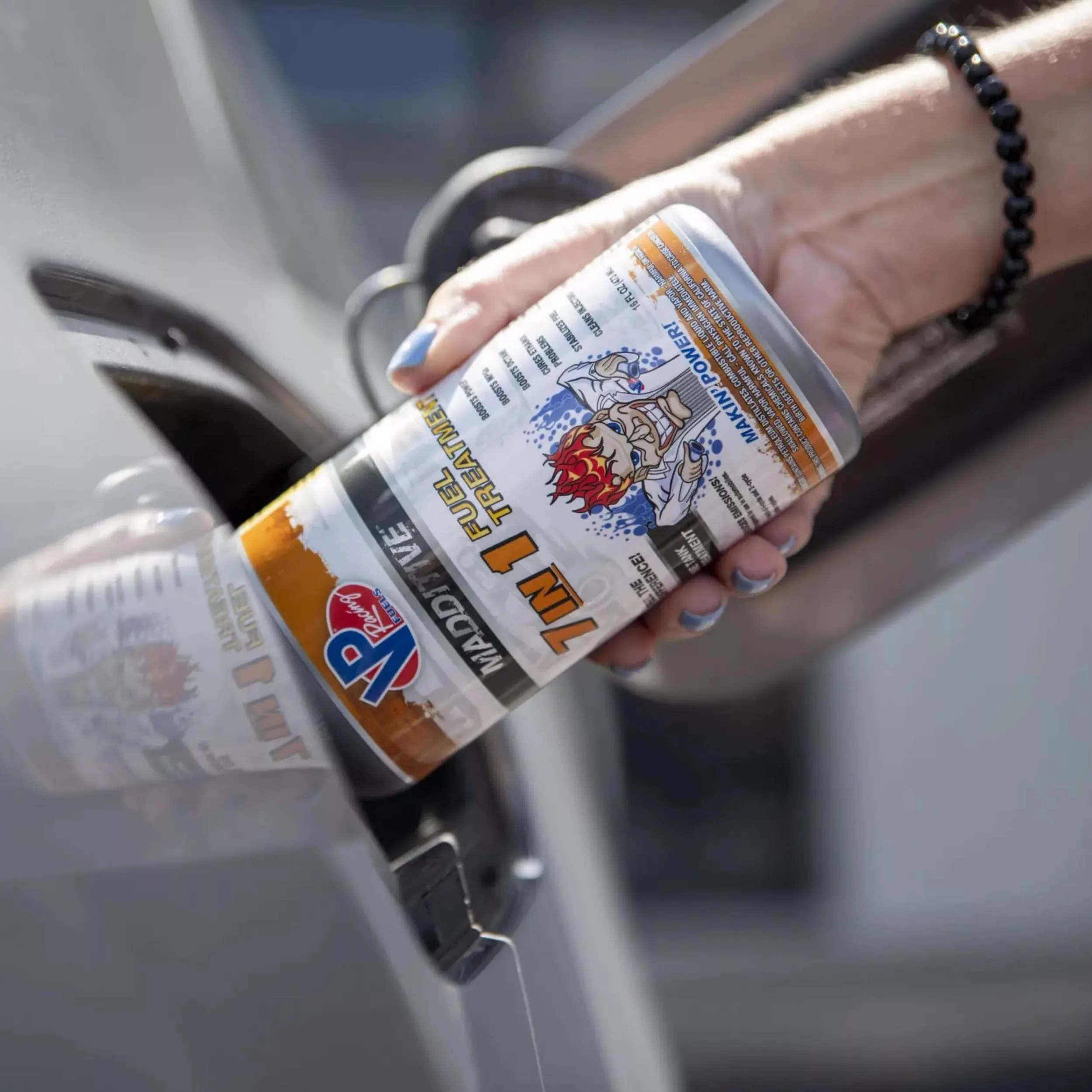 بهبود دهنده و مکمل سوخت چند منظوره وی پی ریسینگ فیولز مدل 7IN1 با حجم 473 میلی لیتر