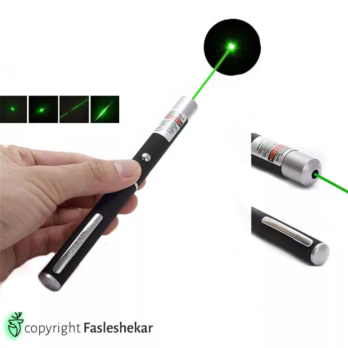 لیزر پوینتر مدل 5 سر طرحLase Pointer