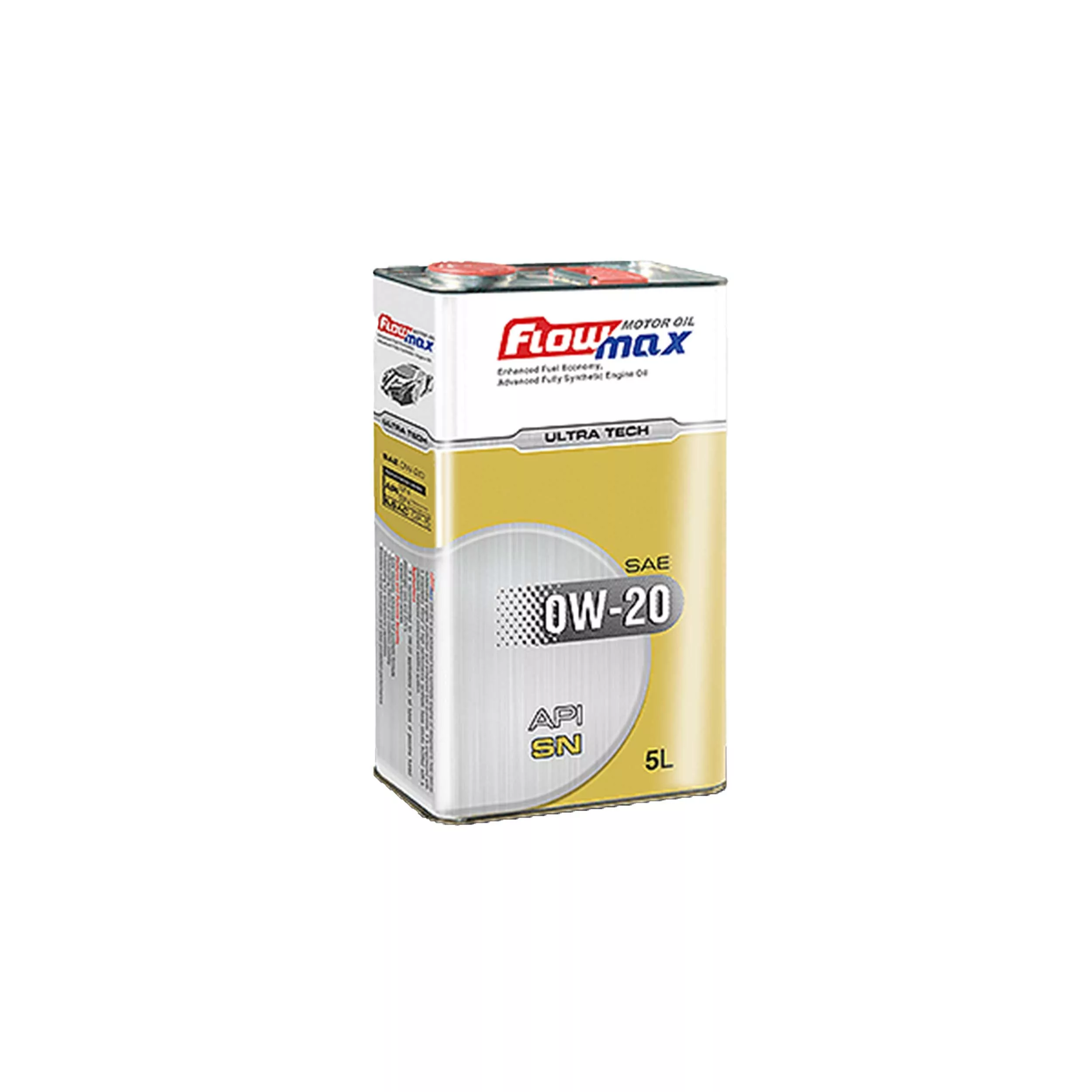 روغن موتور فلومکس مدل اولترا تک 0w20 حجم 5 لیتر