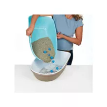 ظرف خاک گربه مدل توری دار سه لگنه کد 330