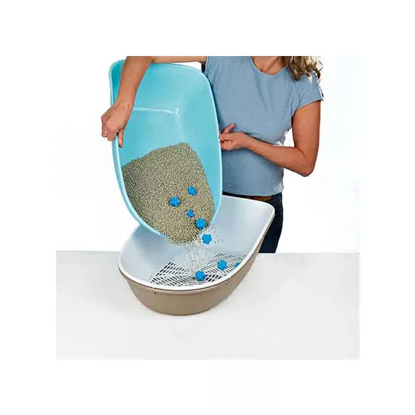 ظرف خاک گربه مدل توری دار سه لگنه کد 330