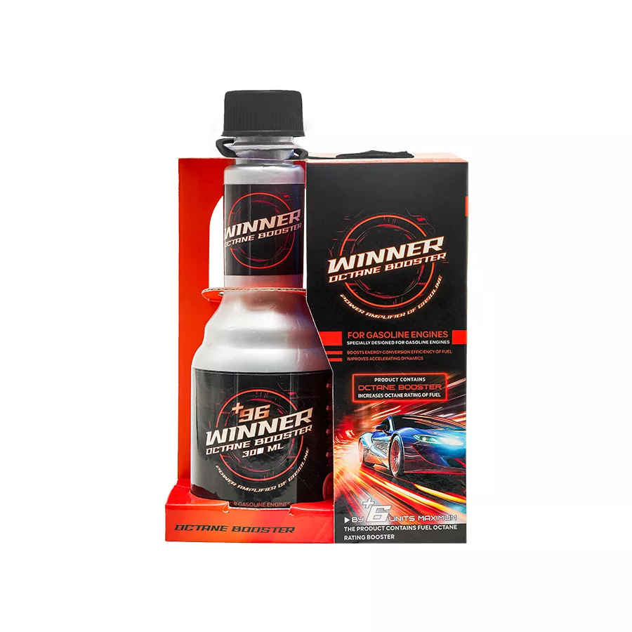 اکتان بوستر و مکمل سوخت خودرو بنزینی وینر مدل 300 حجم 300 میلی لیتر بسته 6 عددی