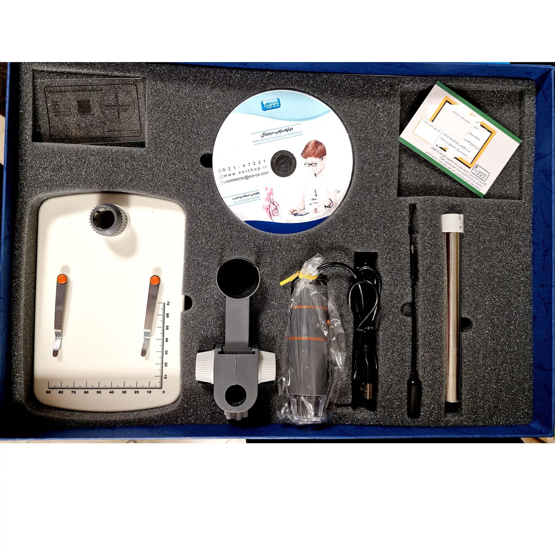 میکروسکوپ دیجیتال صنایع آموزشی مدل HD 800x NEW 2024