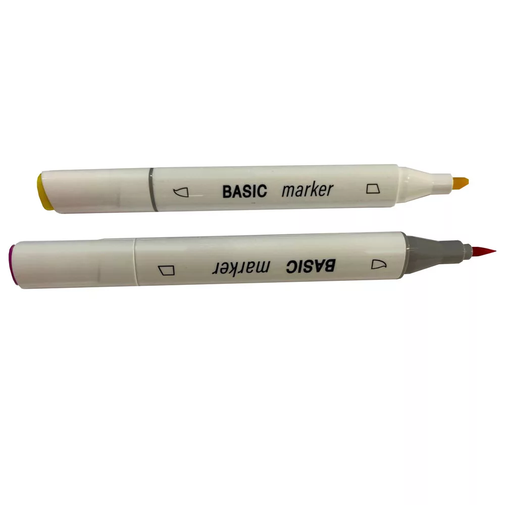 ماژیک راندو بیسیک مدل دو سر کد B4436 بسته 36 عددی