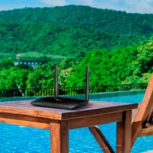 مودم روتر بی سیم 4G LTE تی پی-لینک مدل Archer MR202 AC750