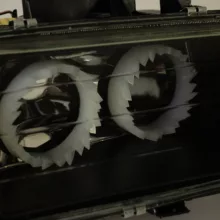 چراغ جلو خودرو پژوهش صنعت مدرن مدل PY405 مناسب برای پژو 405 بسته دو عددی