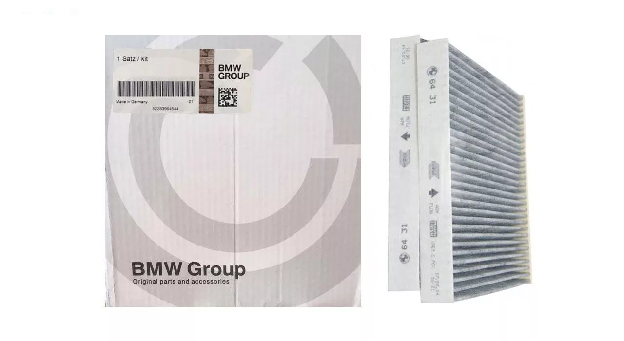 فیلتر روغن خودرو بی ام دبلیو مدل G12 مناسب برای بی ام دبلیو 730Li به همراه فیلتر هوا و فیلتر کابین