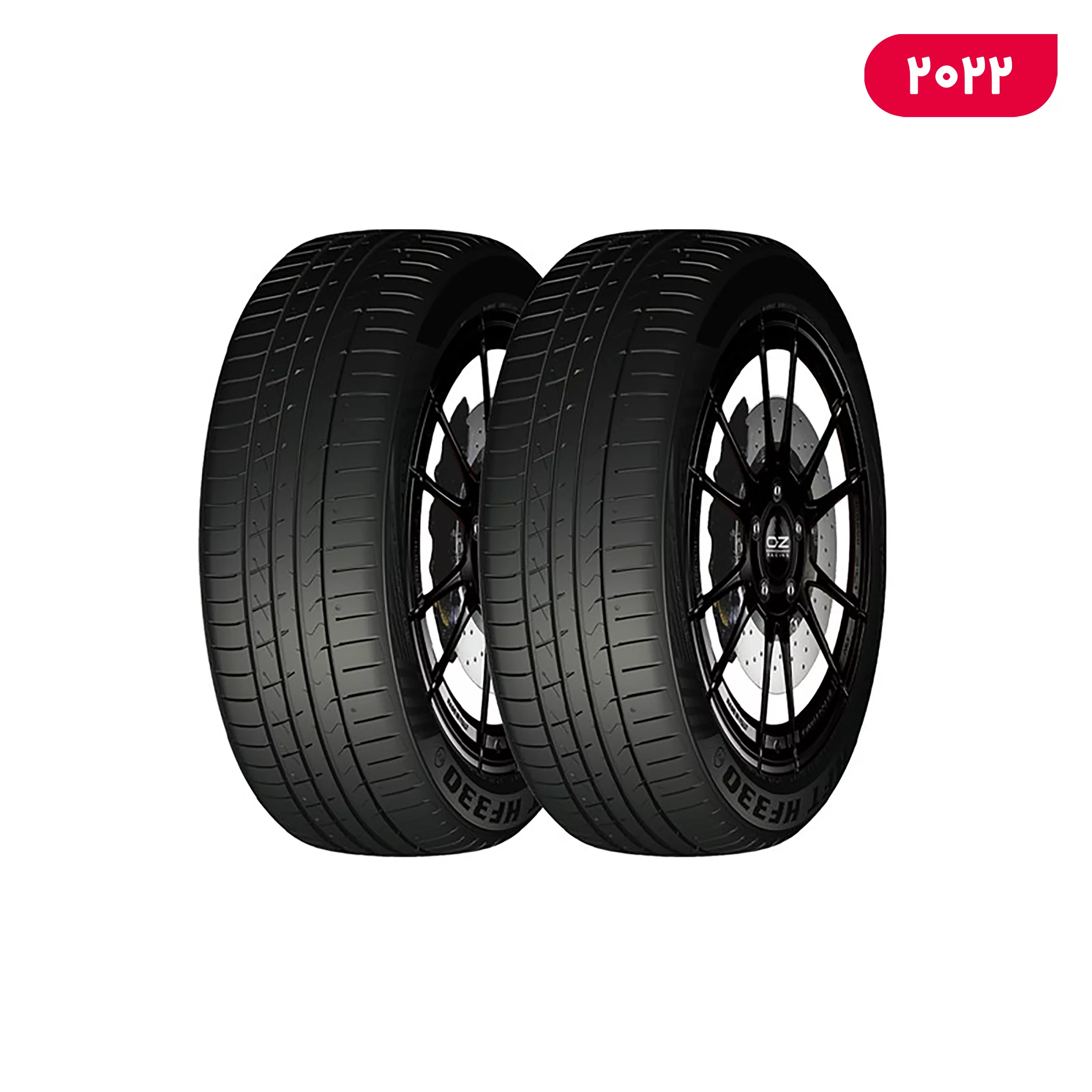 لاستیک خودرو هابیلد مدل HF330 سایز 245/40RF19 -دو حلقه