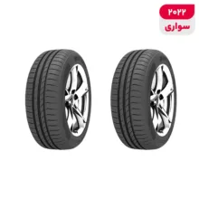 لاستیک خودرو ترازانو مدل Z107 سایز 14 / 65 / 185 میلی‌متر تولید سال 2022 – 2 حلقه