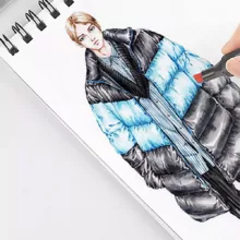 ماژیک راندو تاچ کوییسی مدل دوسر کد 076 بسته 80 عددی