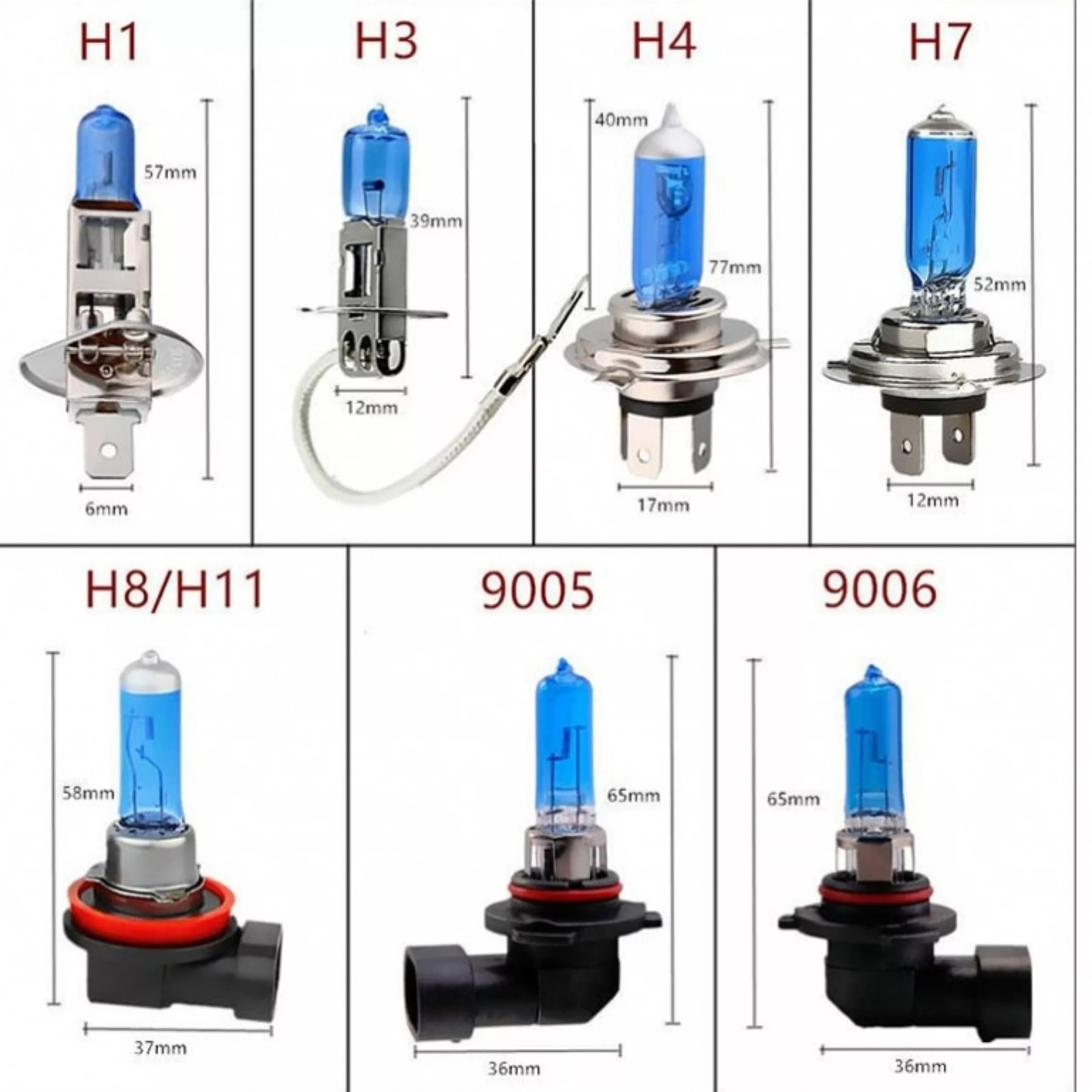 هدلایت لامپ خودرو روشا مدل TP1 پایه H3 بسته دو عددی