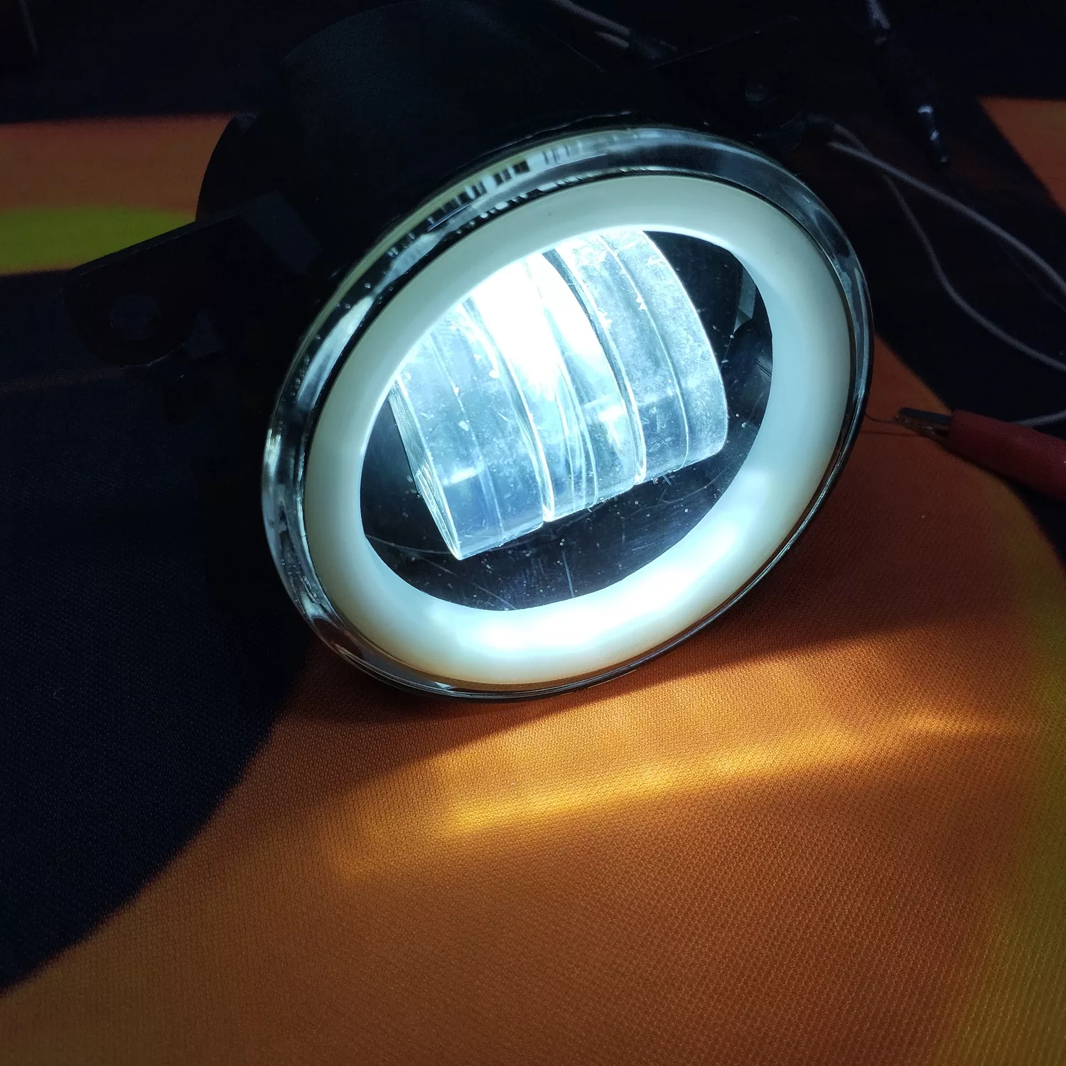 چراغ مه شکن سپر جلو خودرو مدل TIG-AIC مناسب برای پژو 206 مجموعه 2 عددی