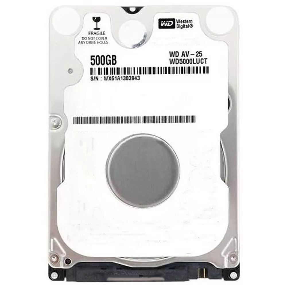 هارددیسک وسترن دیجیتال مدل WD5000LUCT ظرفیت 500 گیگابایت