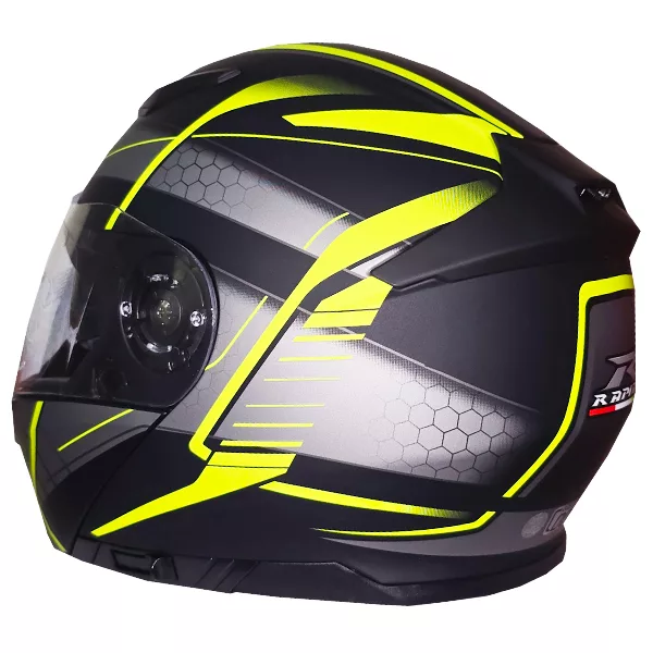 کلاه کاسکت راپیدو مدل فک متحرک عینکدار کد RP-950